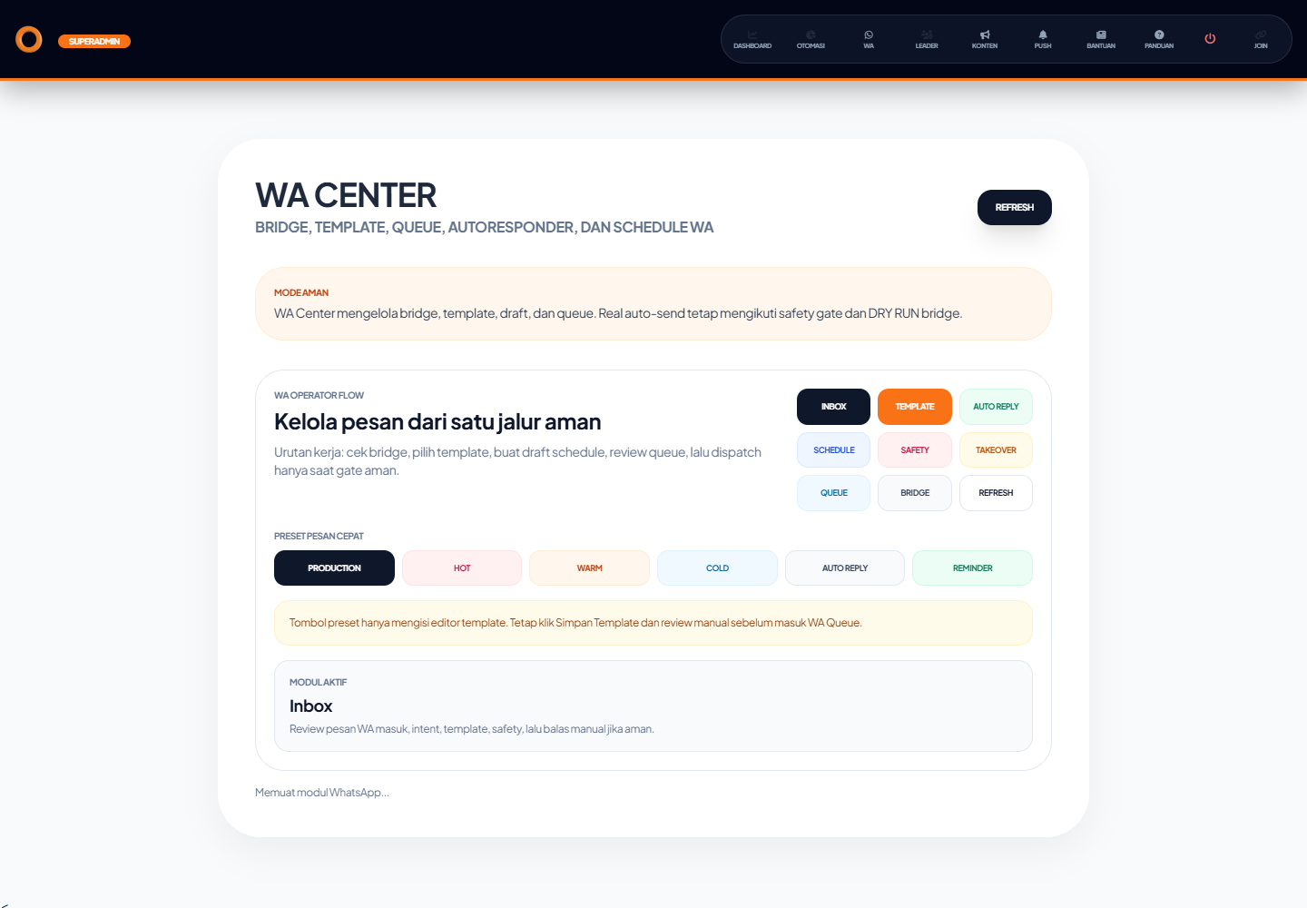 WA Center